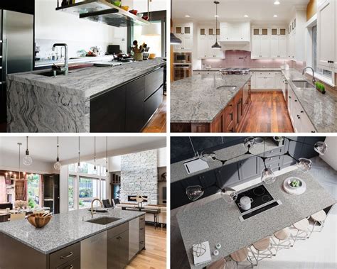 grey granite countertop pairing